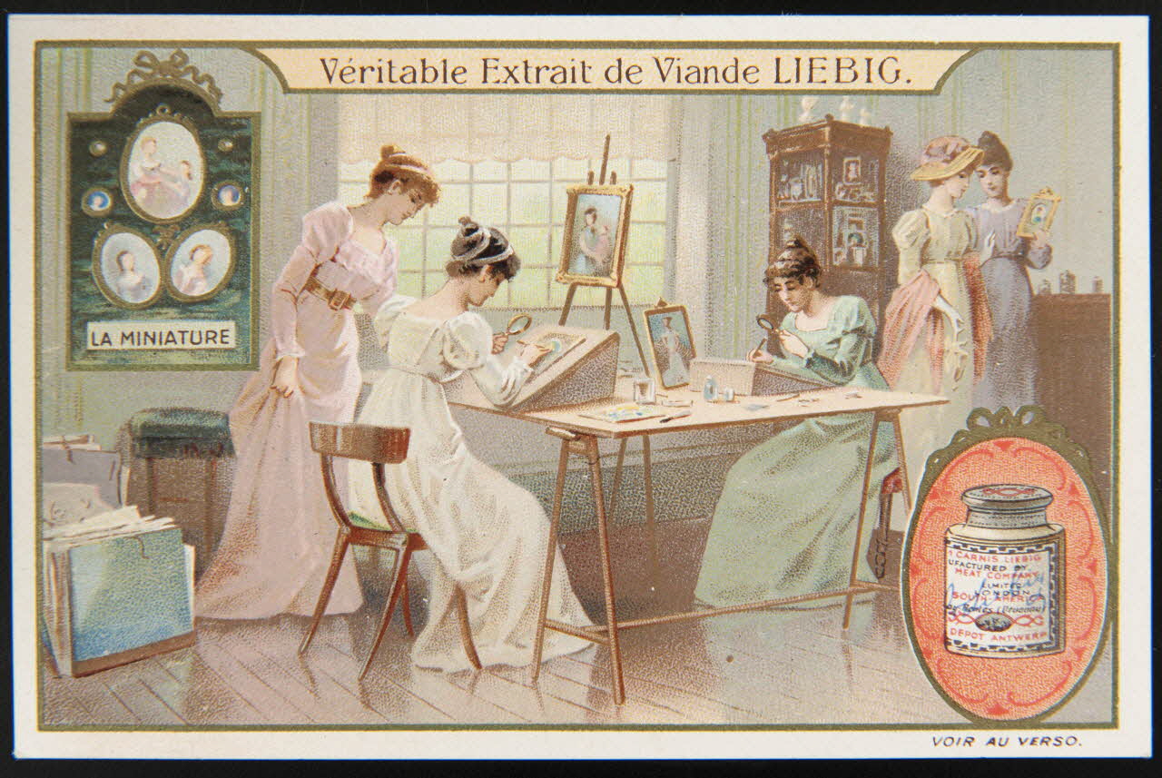 Liebig carte réclame chromo Paris 1908 1995.1.2276.4 Photo