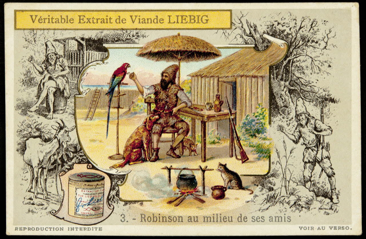 Liebig carte réclame chromo Paris 1913 1995.1.2277.3 Photo