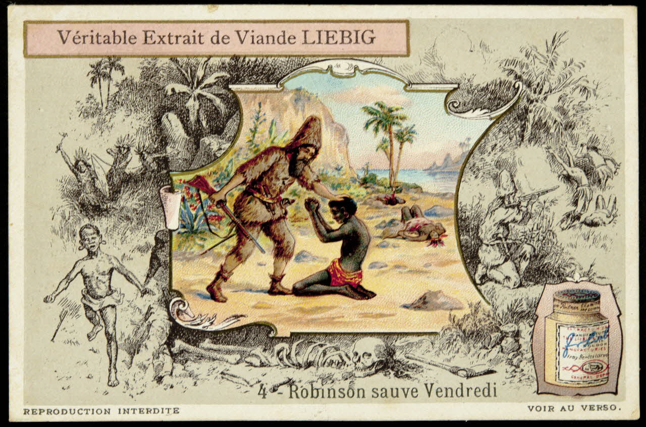 Liebig carte réclame chromo Paris 1913 1995.1.2277.4 Photo