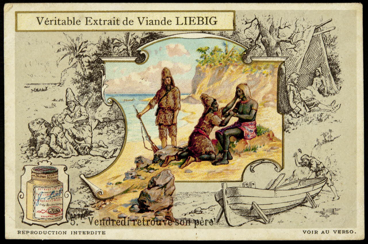 Liebig carte réclame chromo Paris 1913 1995.1.2277.5 Photo