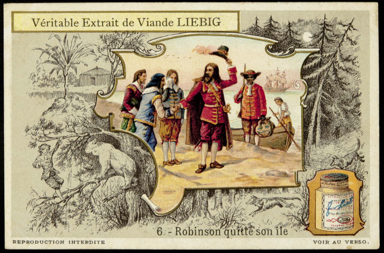 Liebig carte réclame chromo Paris 1913 1995.1.2277.6 Photo