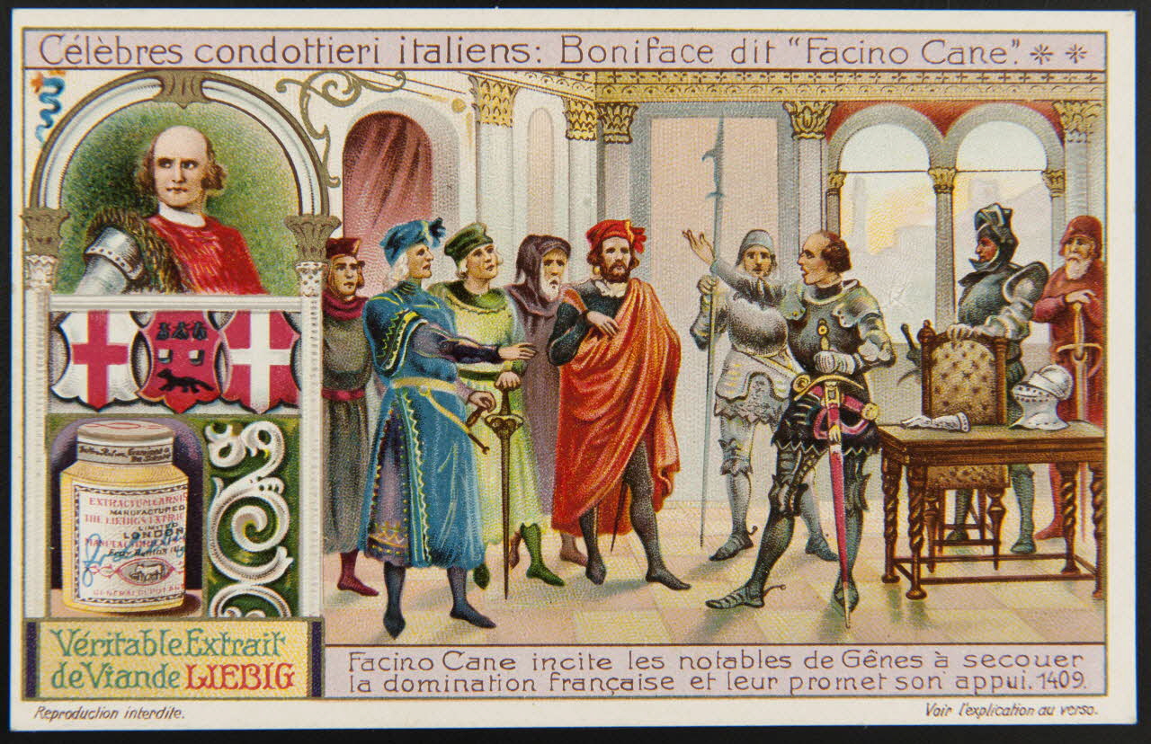 Liebig carte réclame chromo Paris 1911 1995.1.2278.1 Photo