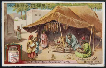 Liebig carte réclame chromo Paris 1911 1995.1.2279.4 Photo