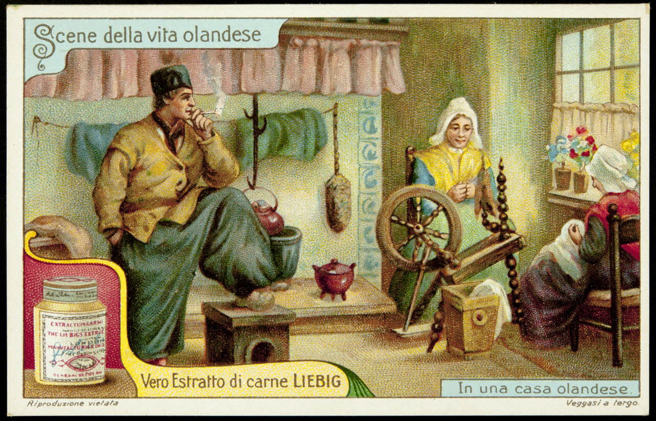 Liebig carte réclame chromo Paris 1913 1995.1.2280.1 Photo