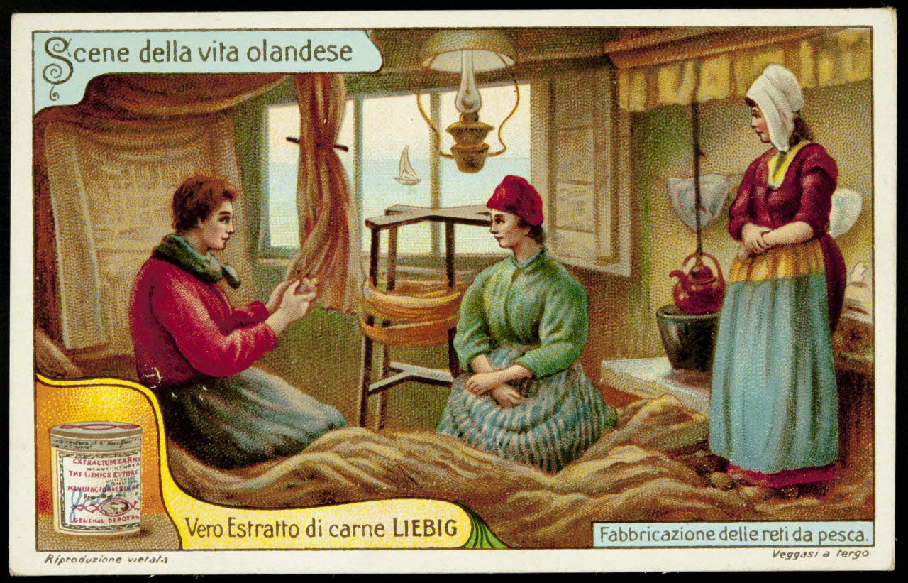 Liebig carte réclame chromo Paris 1913 1995.1.2280.5 Photo