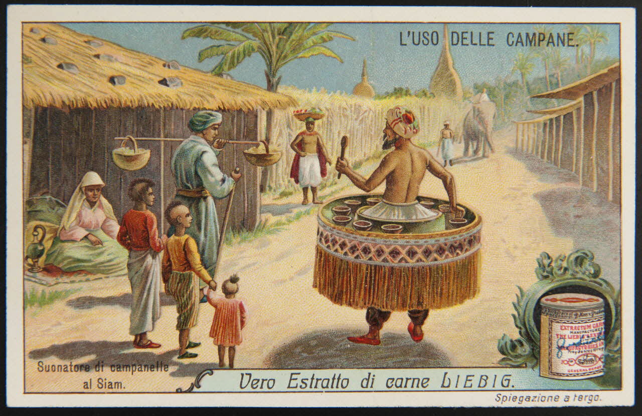 Liebig carte réclame chromo Paris 1911 1995.1.2282.2 Photo