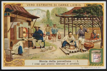 Liebig carte réclame chromo Paris 1910 1995.1.2284.1 Photo