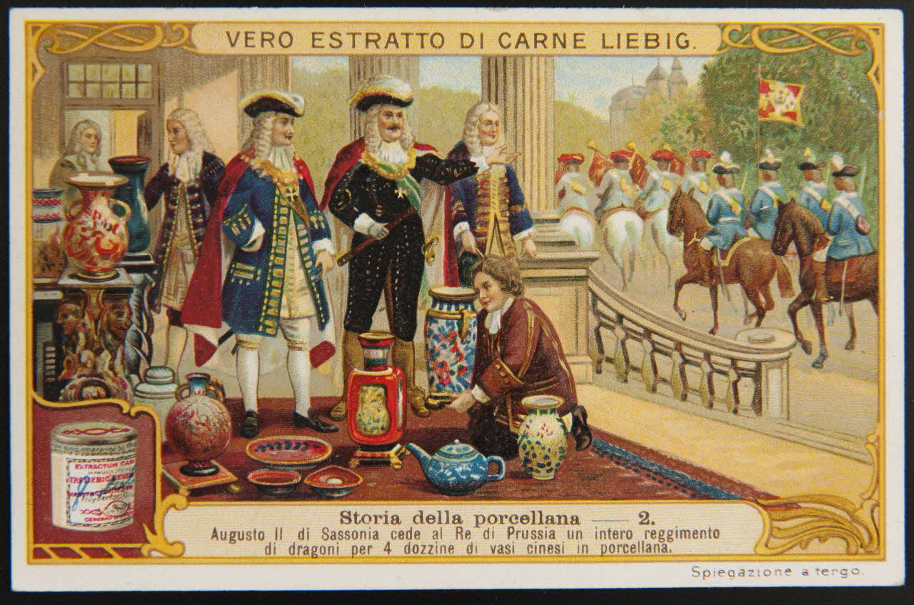 Liebig carte réclame chromo Paris 1910 1995.1.2284.2 Photo