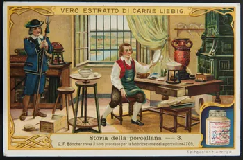 Liebig carte réclame chromo Paris 1910 1995.1.2284.3 Photo