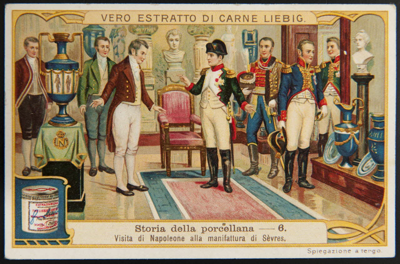 Liebig carte réclame chromo France 1910 1995.1.2284.6 Photo