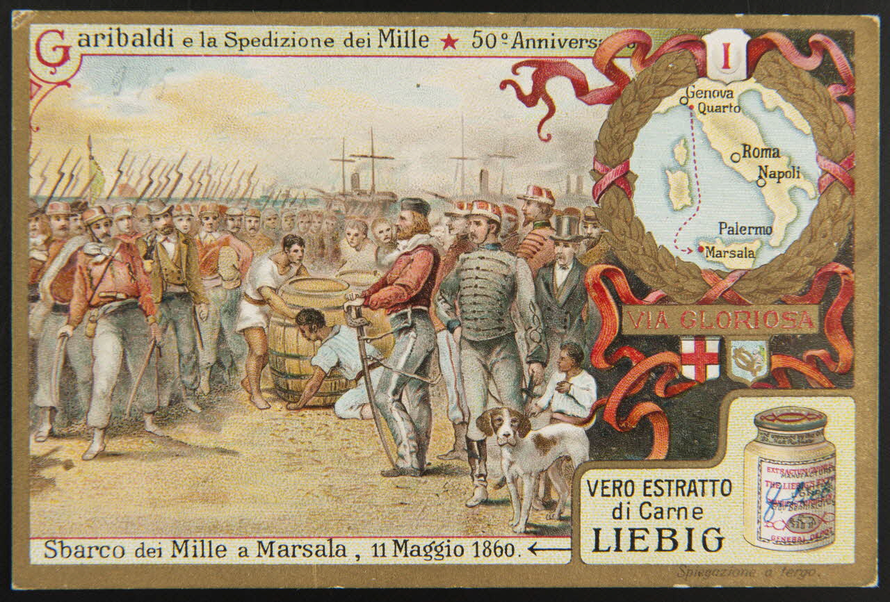 Liebig carte réclame chromo Paris 1910 1995.1.2285.1 Photo