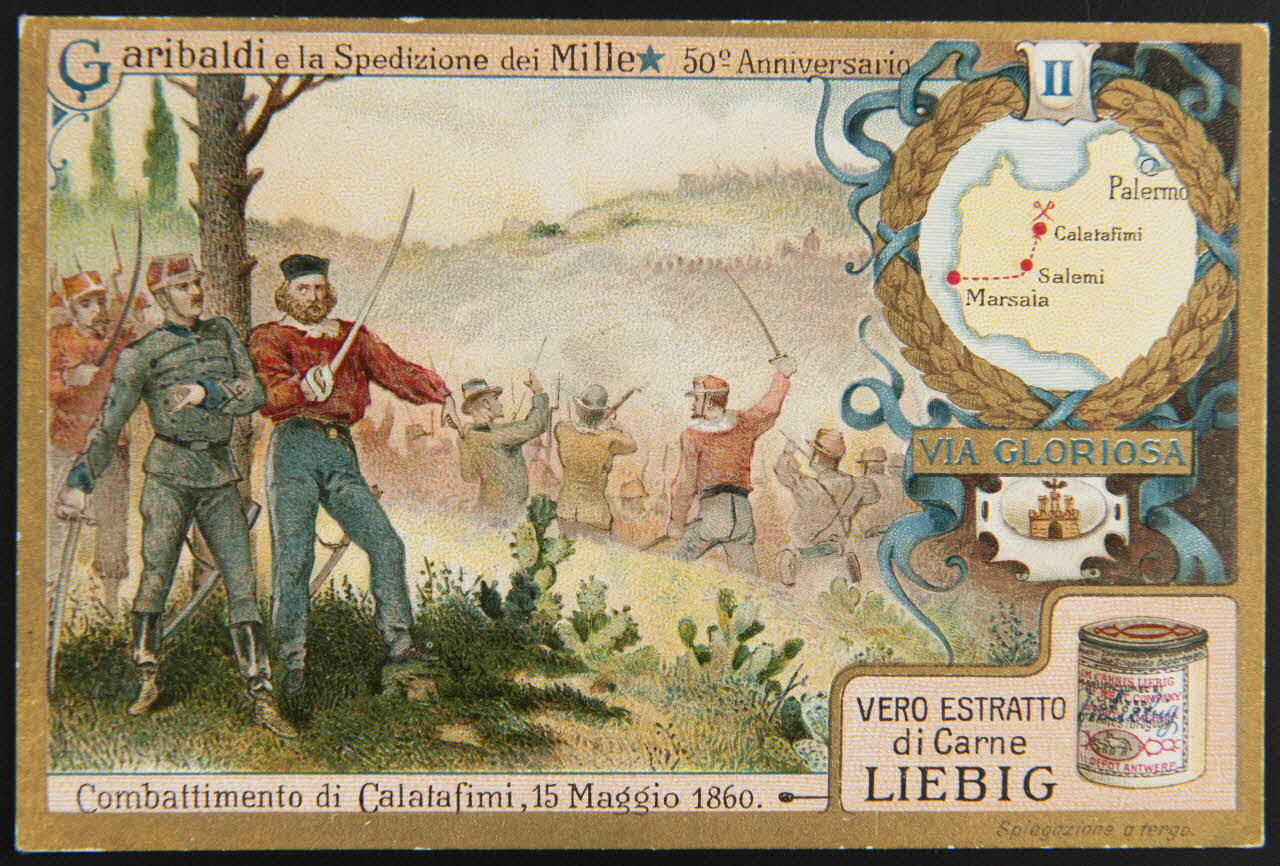 Liebig carte réclame chromo Paris 1910 1995.1.2285.2 Photo