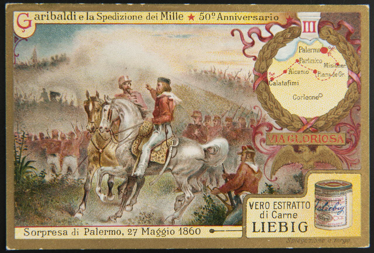 Liebig carte réclame chromo Paris 1910 1995.1.2285.3 Photo