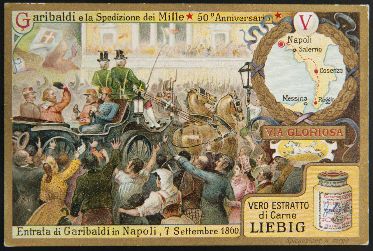 Liebig carte réclame chromo France 1910 1995.1.2285.5 Photo