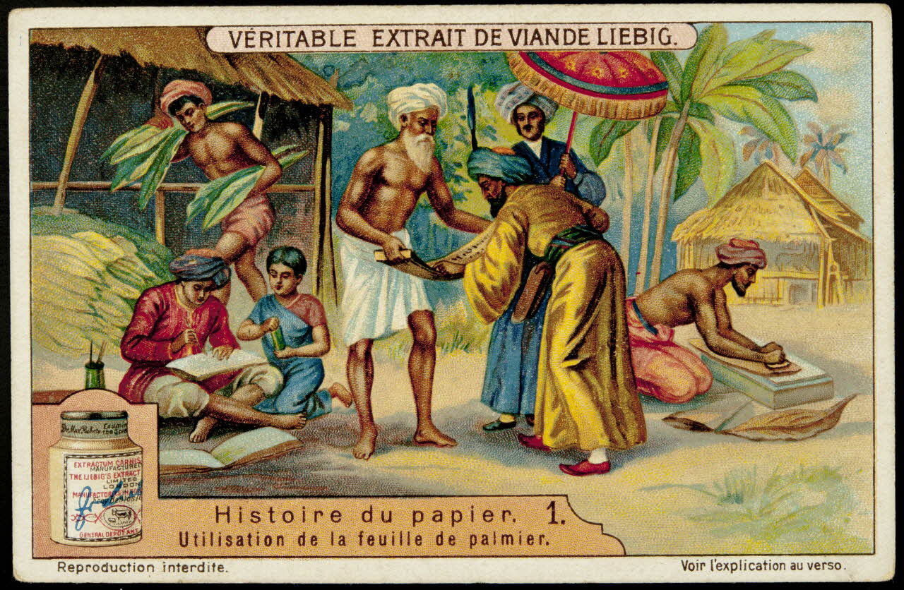 Liebig carte réclame chromo Paris 1913 1995.1.2286.1 Photo