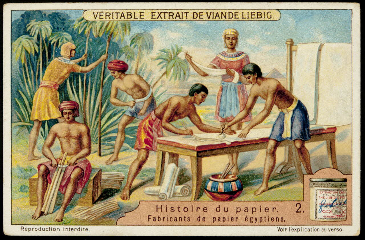 Liebig carte réclame chromo Paris 1913 1995.1.2286.2 Photo