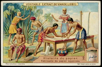 Liebig carte réclame chromo Paris 1913 1995.1.2286.2 Photo