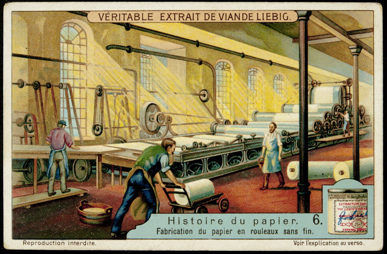 Liebig carte réclame chromo Paris 1913 1995.1.2286.6 Photo