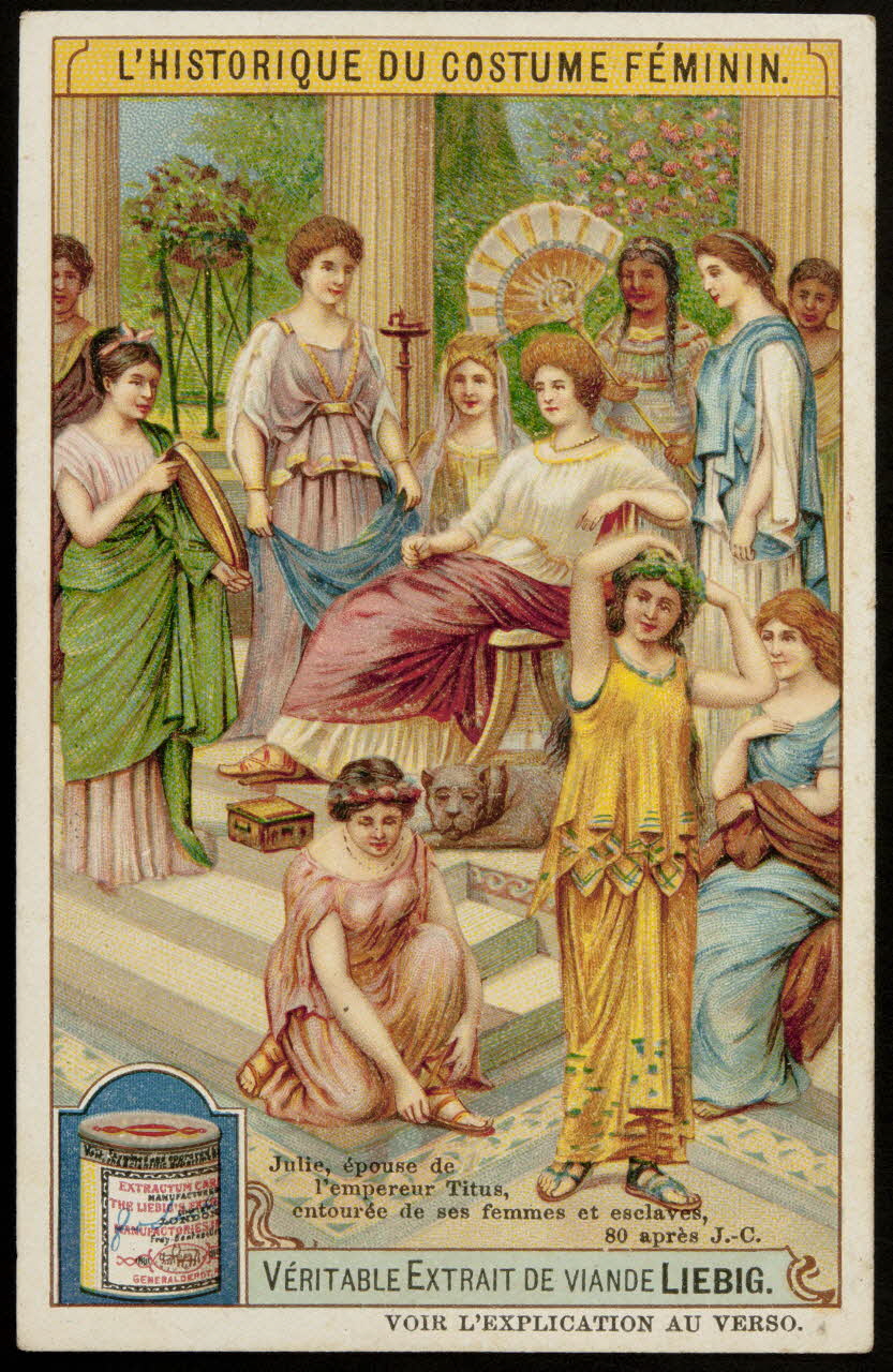 Liebig carte réclame chromo Paris 1907 1995.1.2287.1 Photo