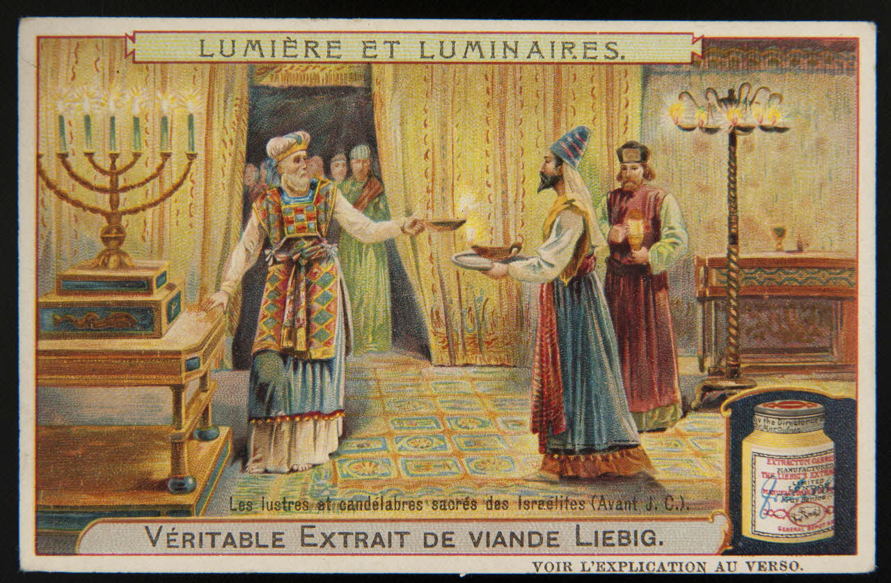 Liebig carte réclame chromo Paris 1909 1995.1.2288.2 Photo