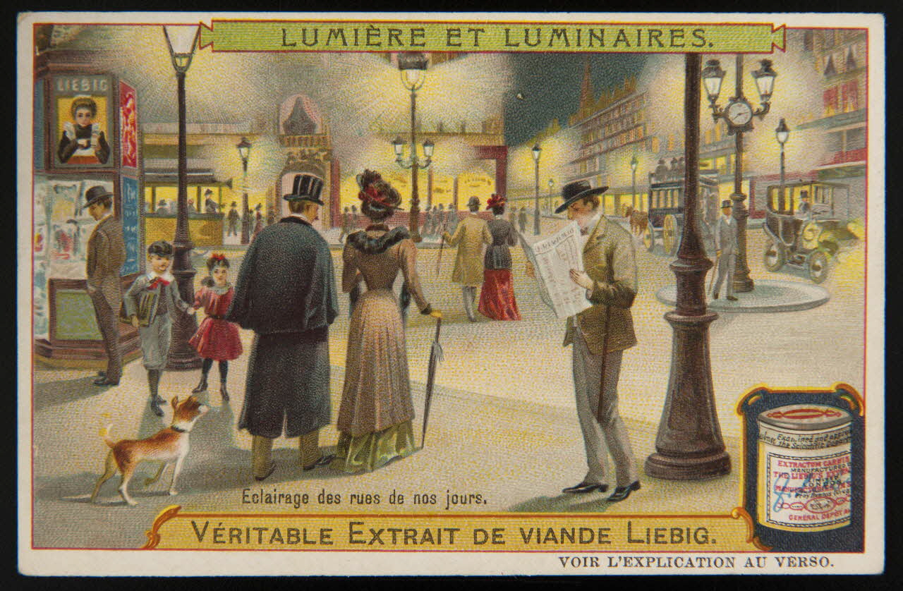 Liebig carte réclame chromo Paris 1909 1995.1.2288.6 Photo