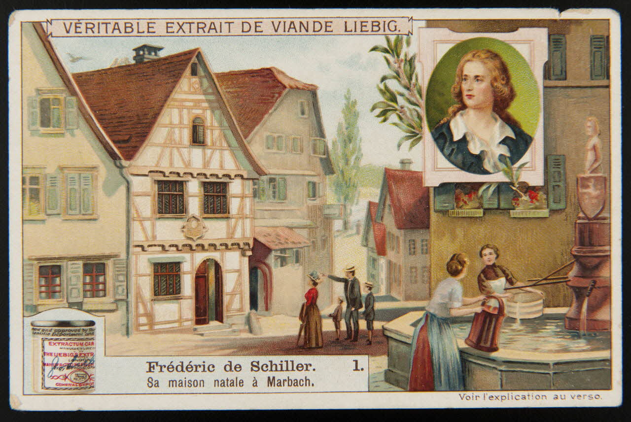 Liebig carte réclame chromo Paris 1909 1995.1.2290.1 Photo
