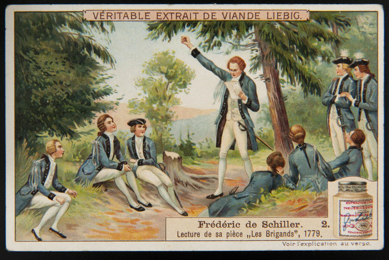 Liebig carte réclame chromo Paris 1909 1995.1.2290.2 Photo
