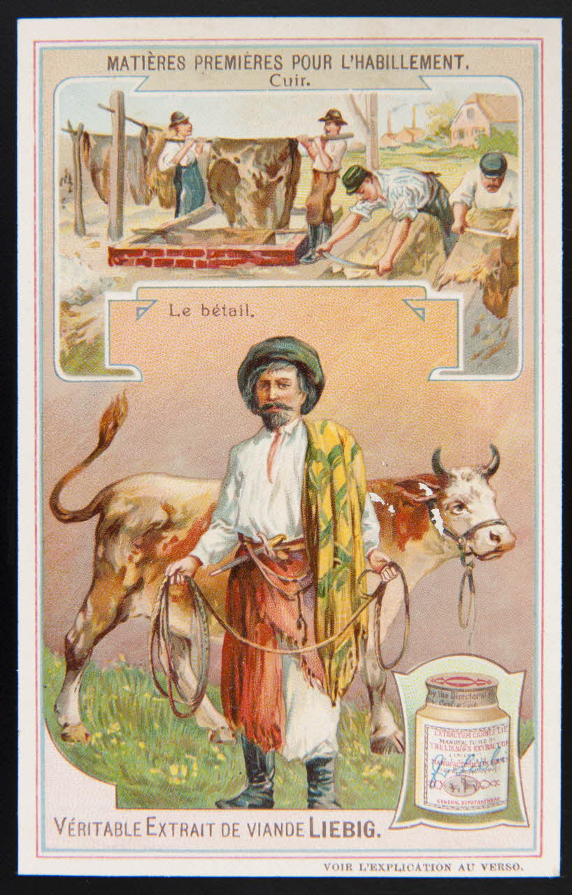 Liebig carte réclame chromo Paris 1907 1995.1.2291.3 Photo