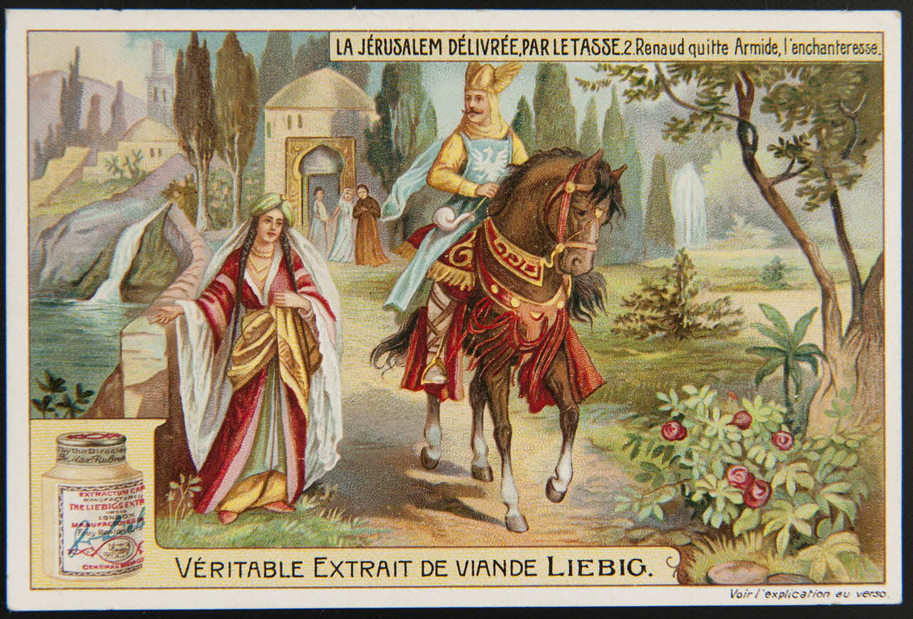 Liebig carte réclame chromo Paris 1910 1995.1.2292.2 Photo