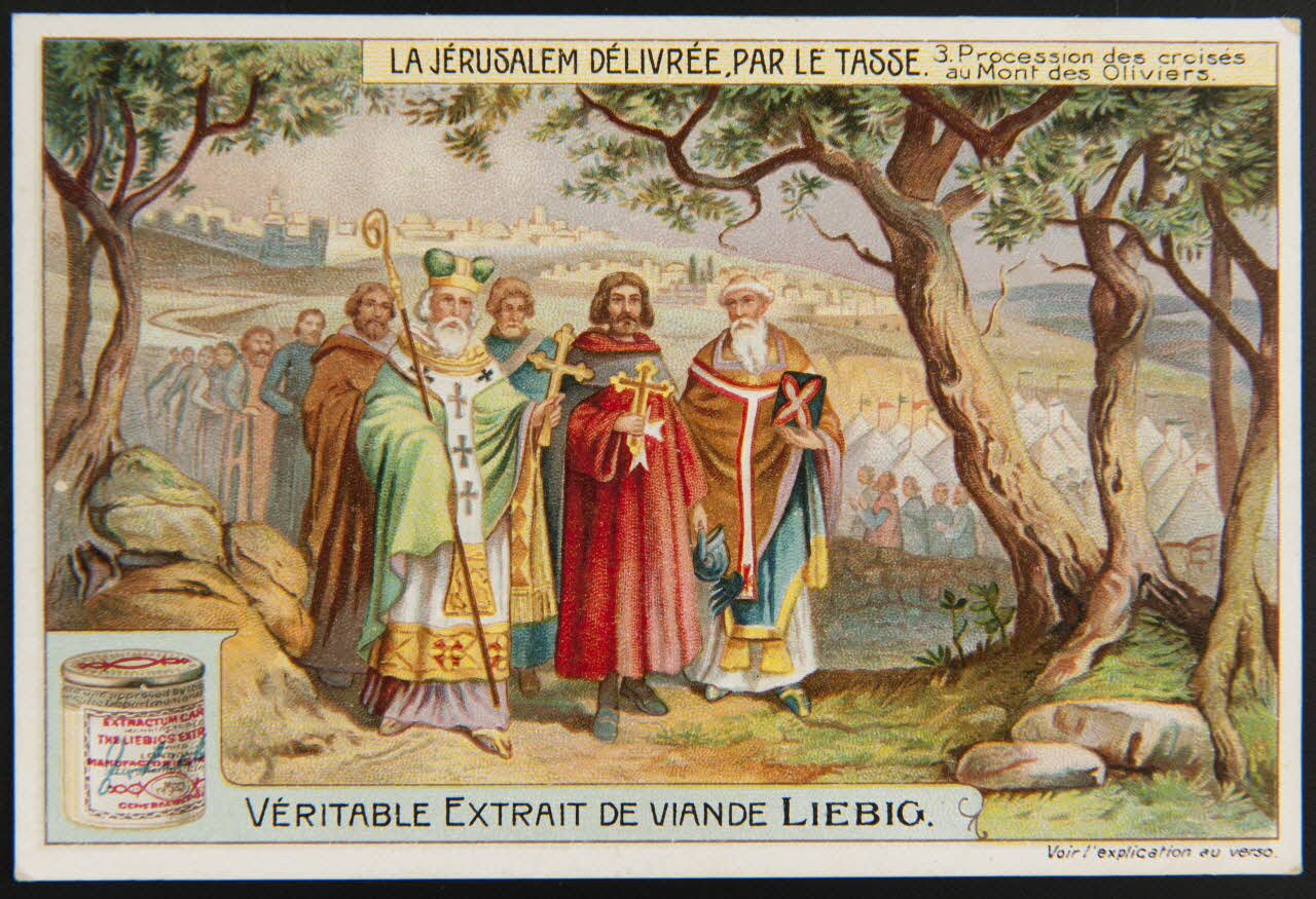 Liebig carte réclame chromo Paris 1910 1995.1.2292.3 Photo