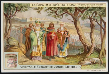 Liebig carte réclame chromo Paris 1910 1995.1.2292.3  Photo