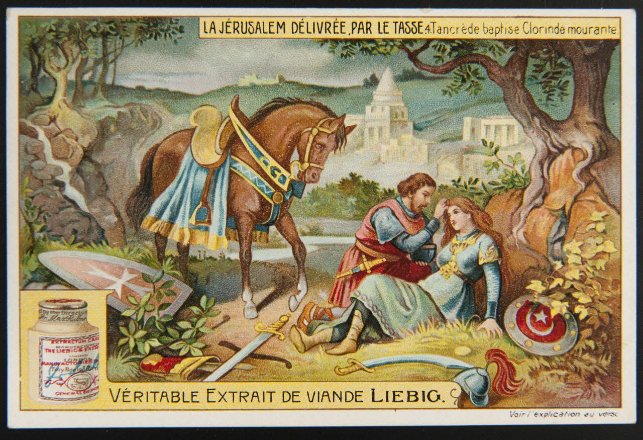 Liebig carte réclame chromo Paris 1910 1995.1.2292.4 Photo