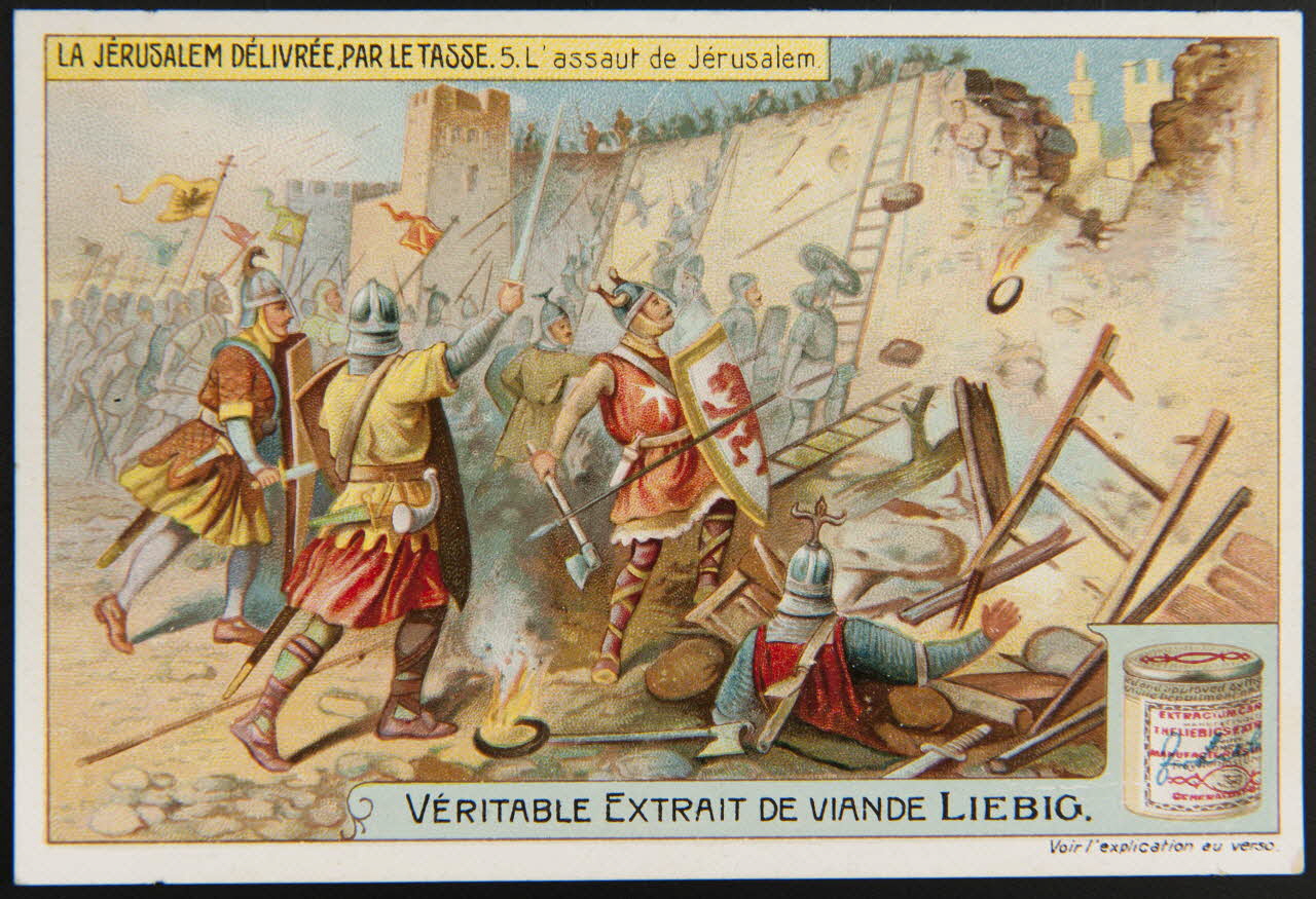 Liebig carte réclame chromo Paris 1910 1995.1.2292.5 Photo