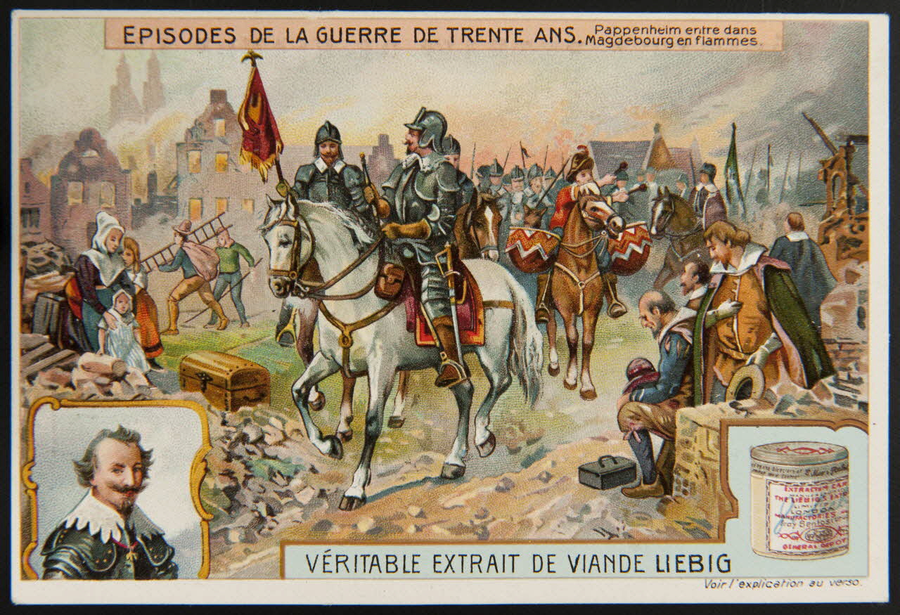 Liebig carte réclame chromo Paris 1910 1995.1.2293.2 Photo