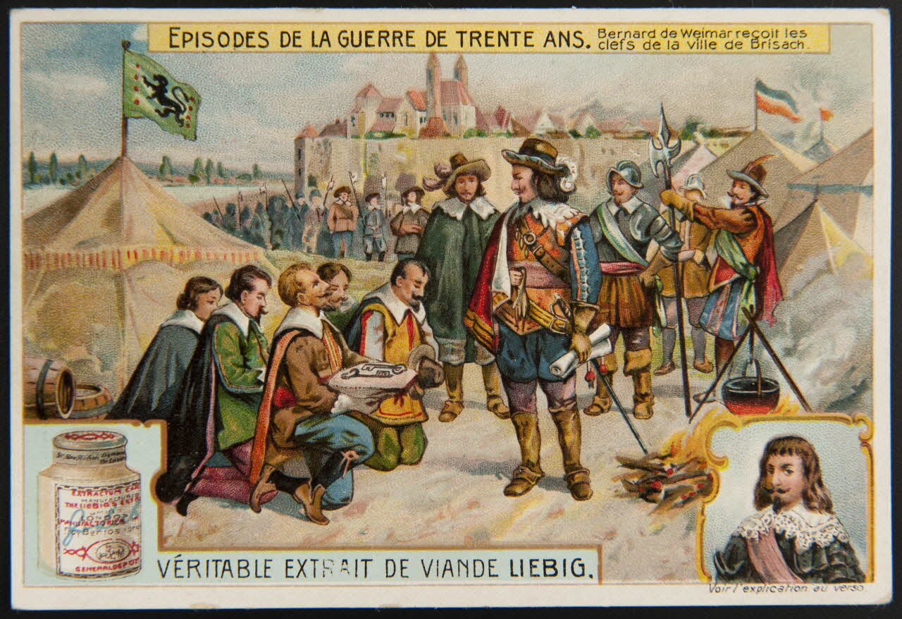 Liebig carte réclame chromo Paris 1910 1995.1.2293.6 Photo