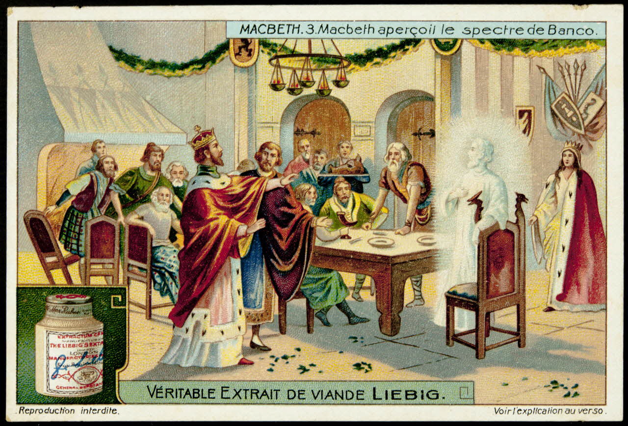 Liebig carte réclame chromo Paris 1912 1995.1.2294.3 Photo