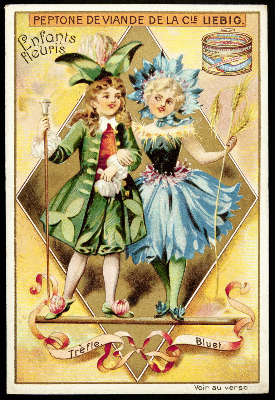 Liebig carte réclame chromo Paris 1898 1995.1.2296.2 Photo