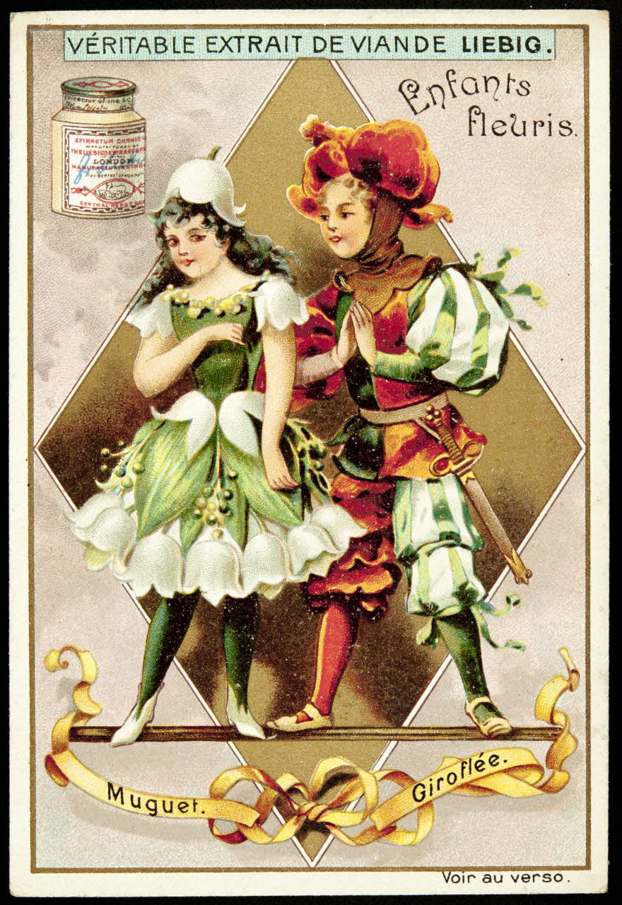 Liebig carte réclame chromo Paris 1898 1995.1.2296.3 Photo