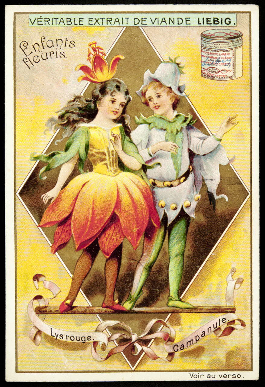 Liebig carte réclame chromo Paris 1898 1995.1.2296.4 Photo