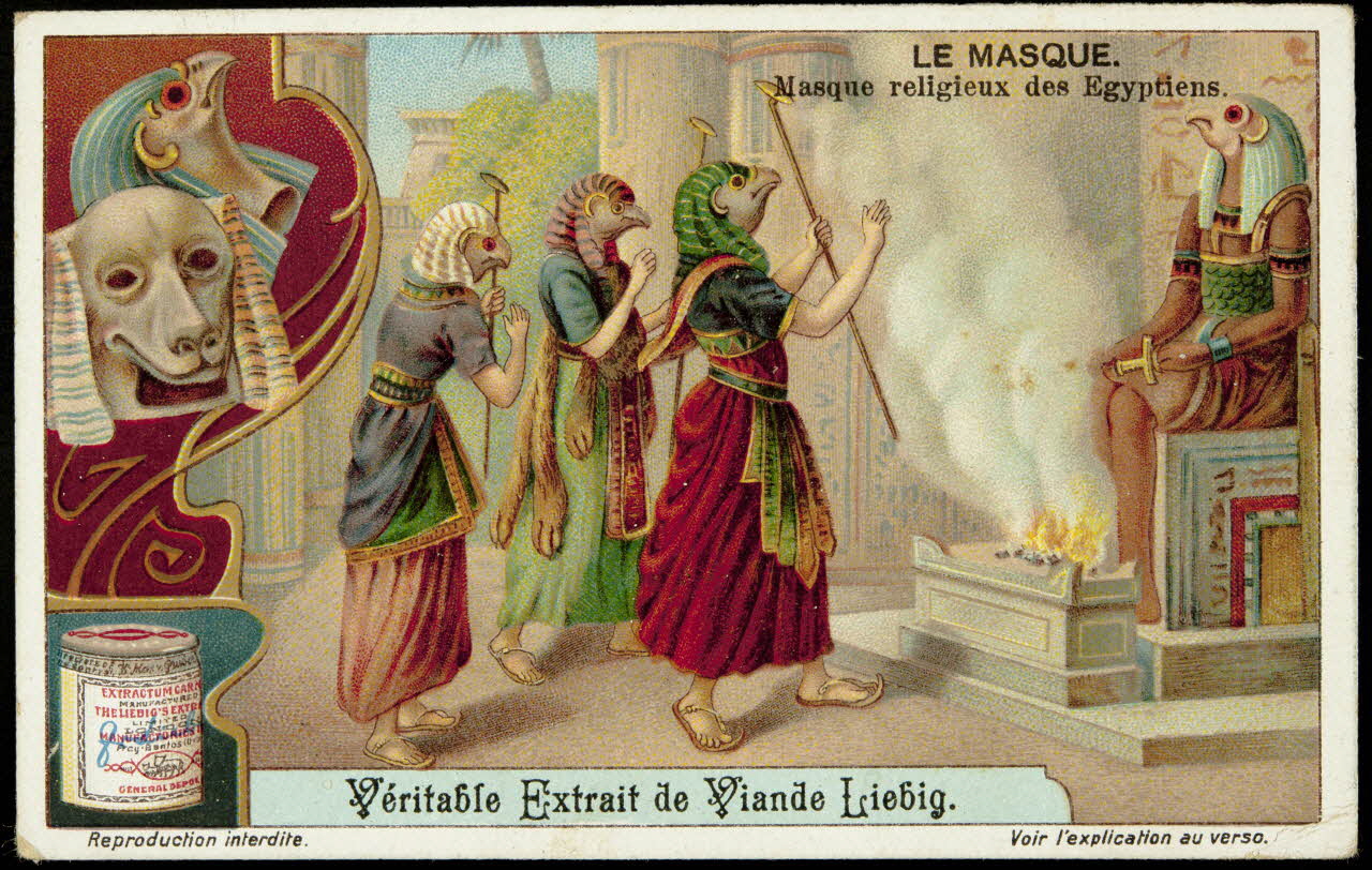 Liebig carte réclame chromo Paris 1912 1995.1.2298.3 Photo