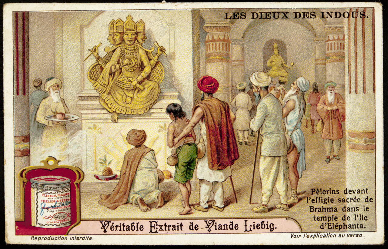 Liebig carte réclame chromo Paris 1912 1995.1.2299.1 Photo