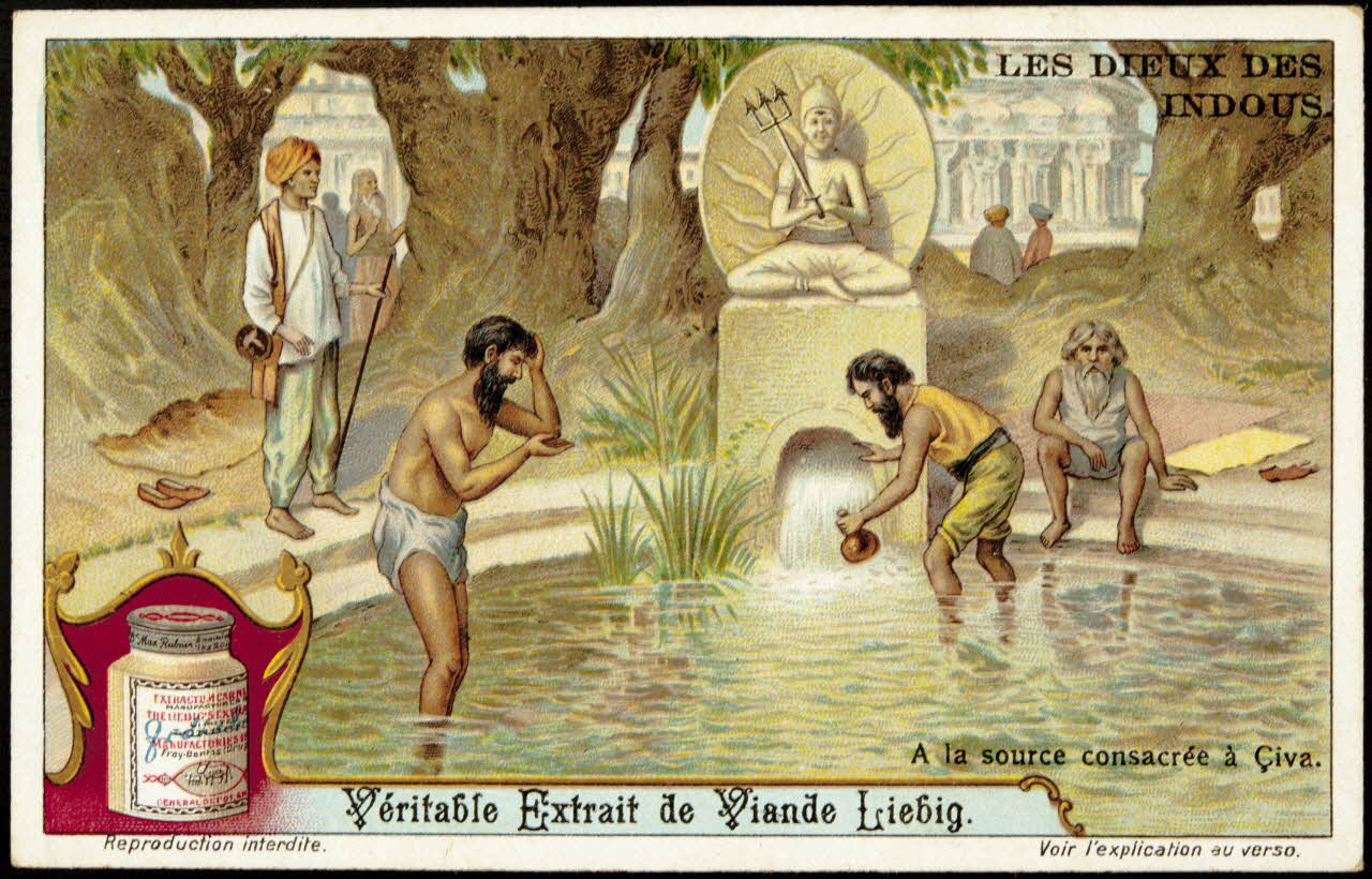 Liebig carte réclame chromo Paris 1912 1995.1.2299.2 Photo