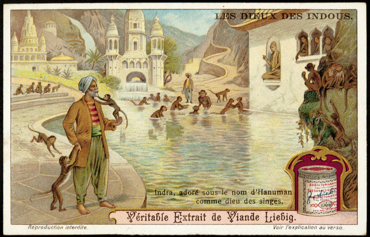 Liebig carte réclame chromo Paris 1912 1995.1.2299.5 Photo