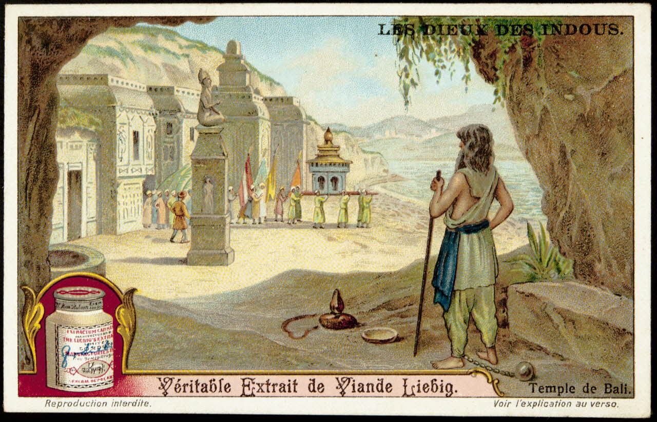 Liebig carte réclame chromo Paris 1912 1995.1.2299.6 Photo