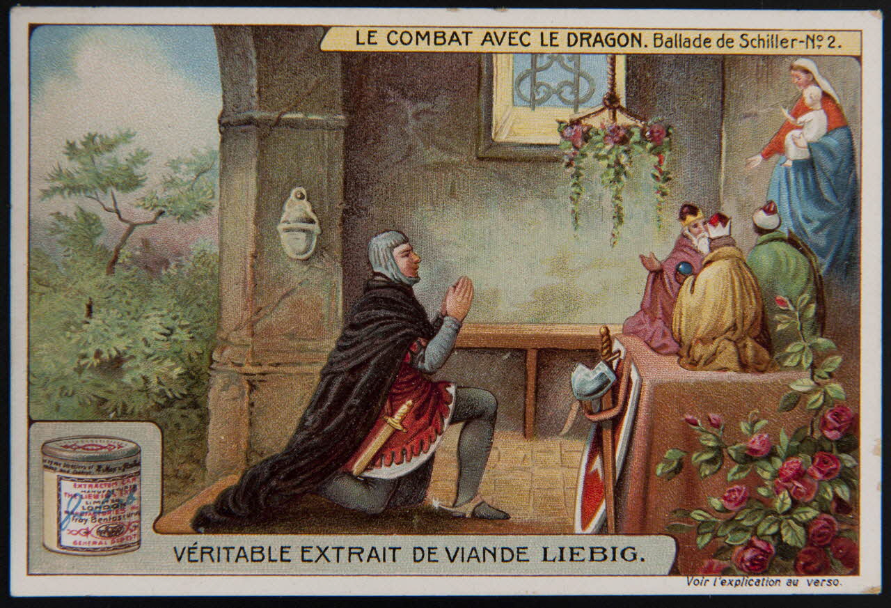 Liebig carte réclame chromo Paris 1910 1995.1.2302.2 Photo
