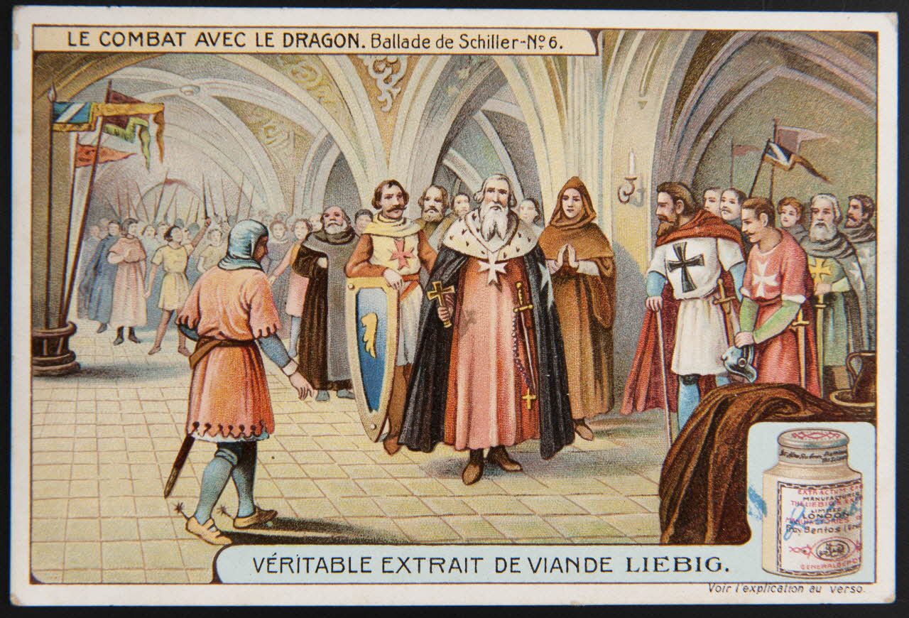 Liebig carte réclame chromo Paris 1910 1995.1.2302.6 Photo