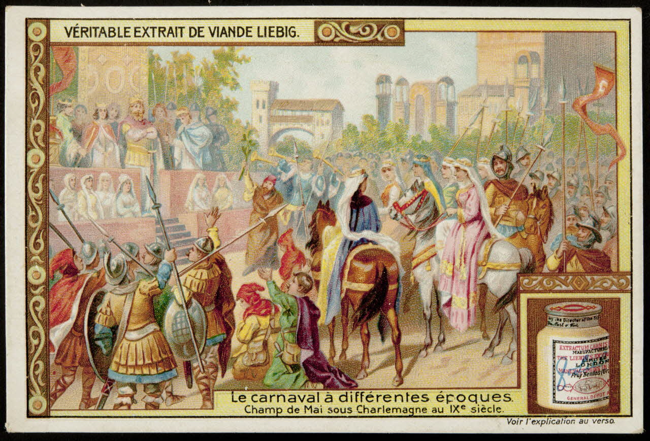 Liebig carte réclame chromo Paris 1907 1995.1.2303.2 Photo