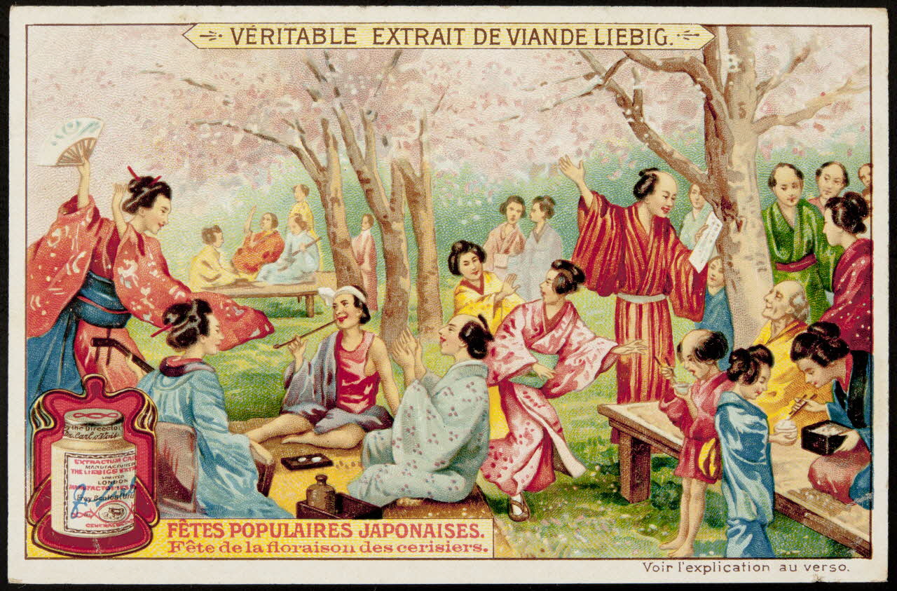 Liebig carte réclame chromo Paris 1907 1995.1.2304.1 Photo Mucem