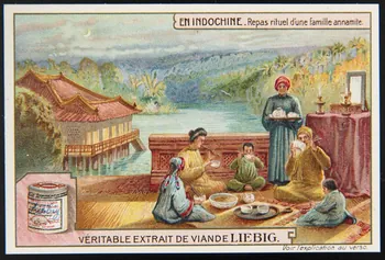 Liebig carte réclame chromo Paris 1907 1995.1.2306.2 Photo