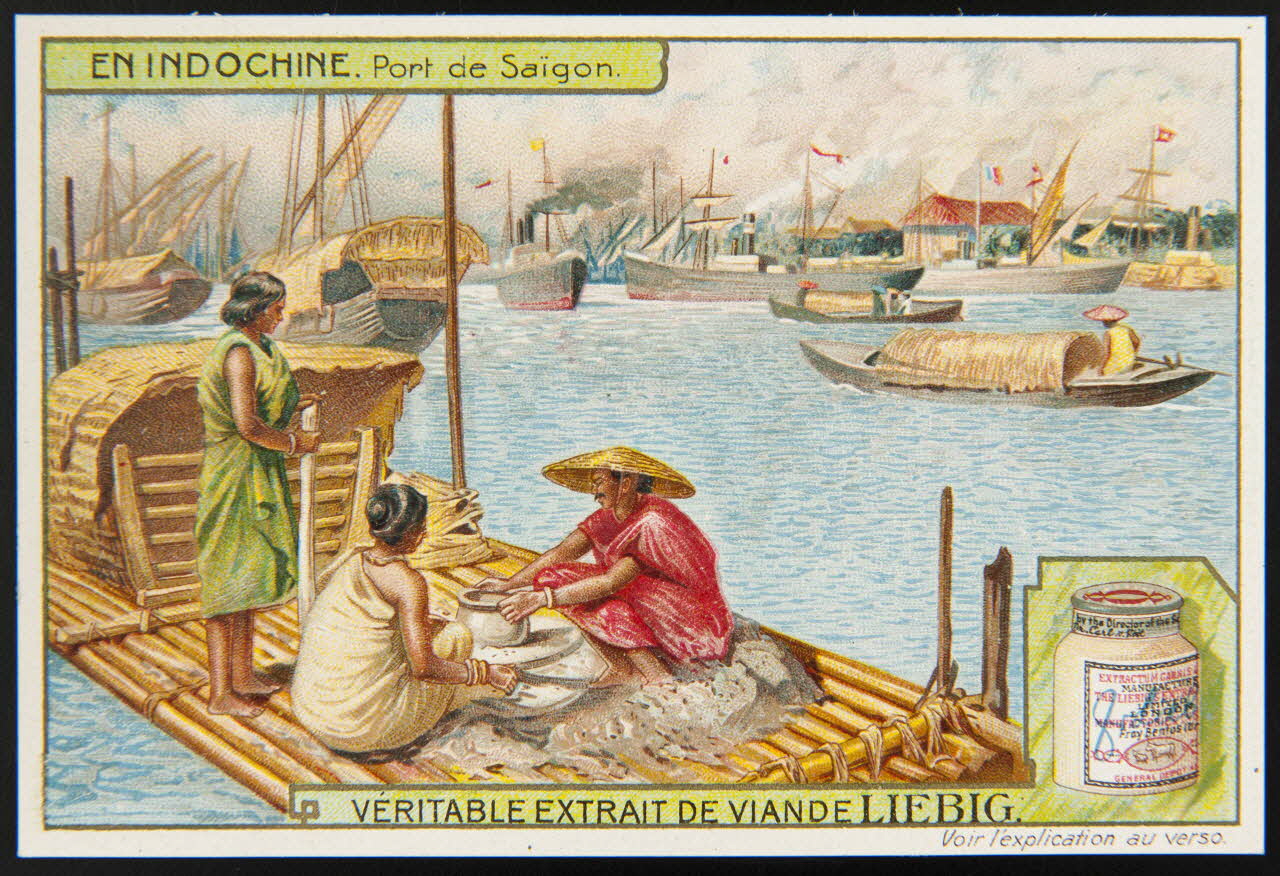 Liebig carte réclame chromo Paris 1907 1995.1.2306.5 Photo